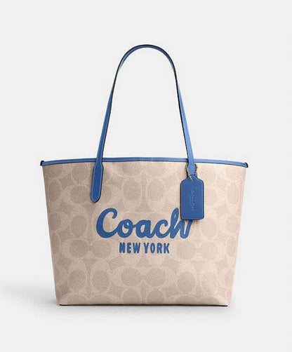 Cuero | City Tote Bag In Signature Canvas