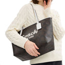 Coach City Tote Bag In Signature Canvas