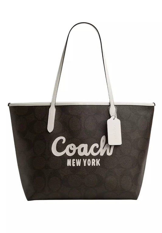 Cuero | City Tote Bag In Signature Canvas