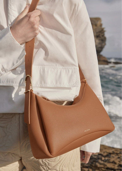 Cuero | UMI Crossbody Bag in Camel