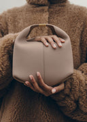 Polene Béri Edition Textured Taupe