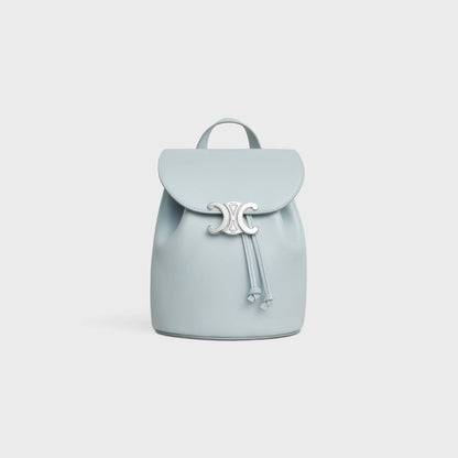 Cuero | BACKPACK BONNIE IN Smooth Calfskin - ICE BLUE