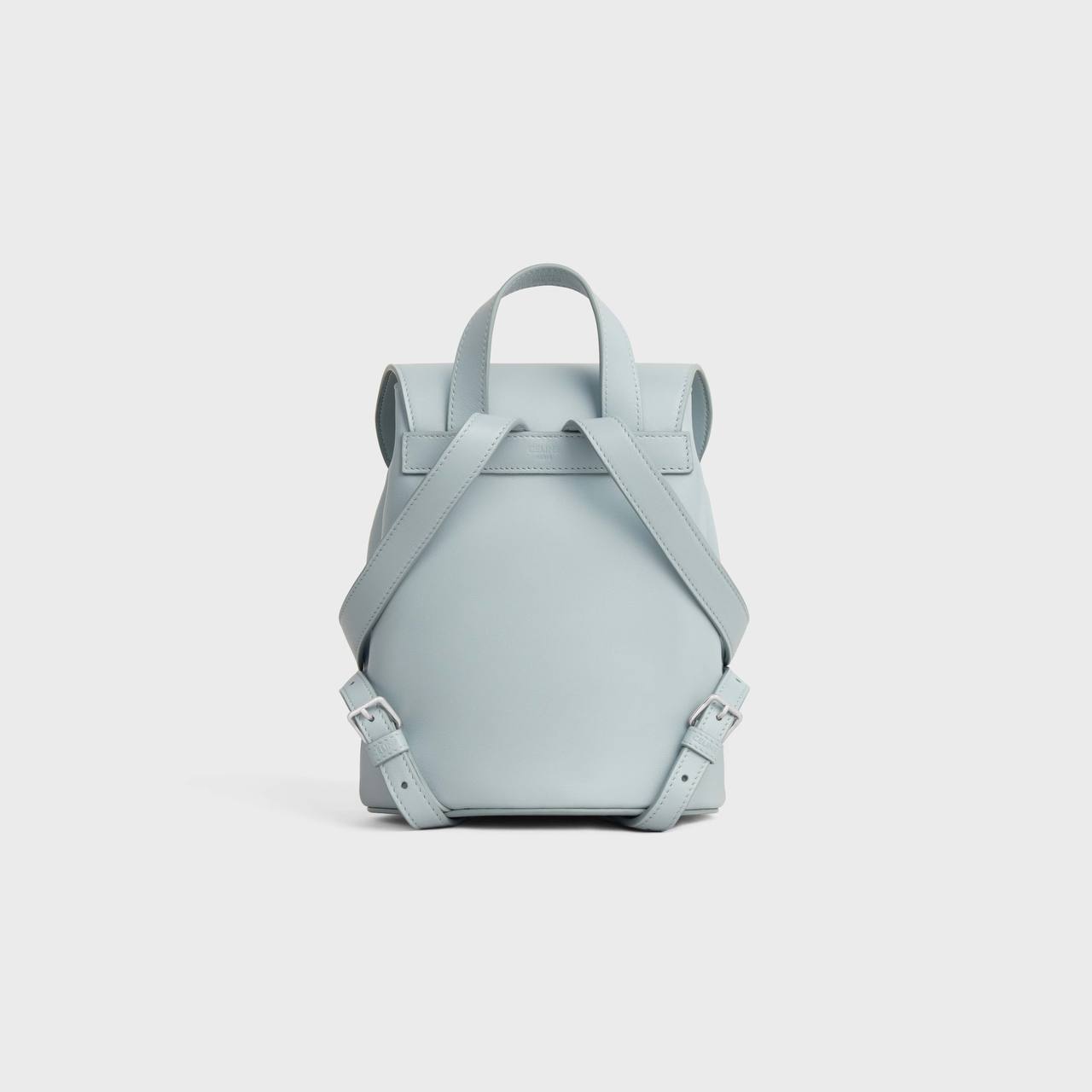 Cuero | BACKPACK BONNIE IN Smooth Calfskin - ICE BLUE
