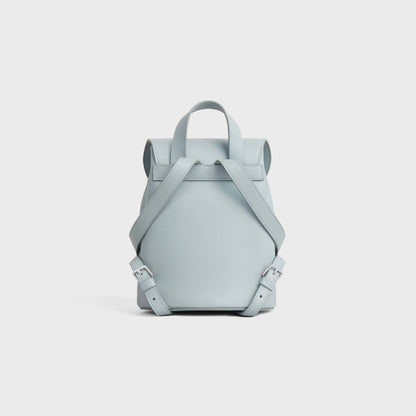 Cuero | BACKPACK BONNIE IN Smooth Calfskin - ICE BLUE