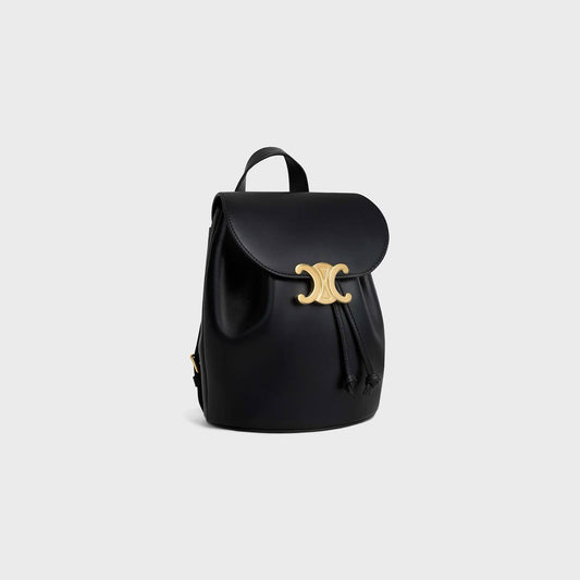Cuero | BACKPACK BONNIE IN Smooth Calfskin - Black