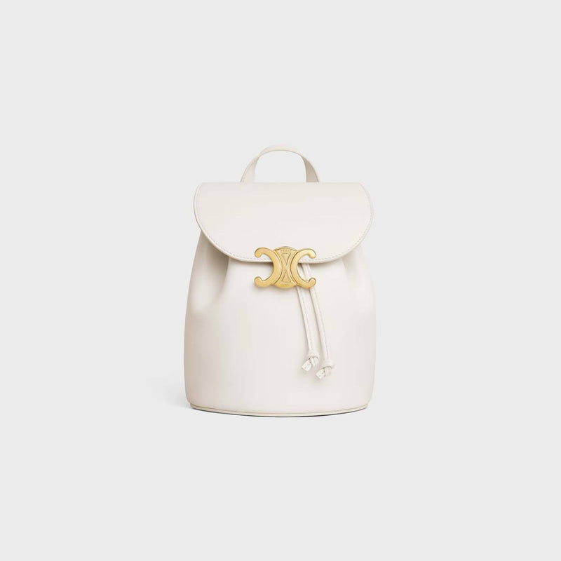 Cuero | BACKPACK BONNIE IN Smooth Calfskin - White