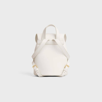 Cuero | BACKPACK BONNIE IN Smooth Calfskin - White