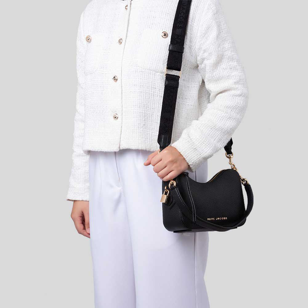Cuero | Drifter Small Convertible Crossbody bag In Black