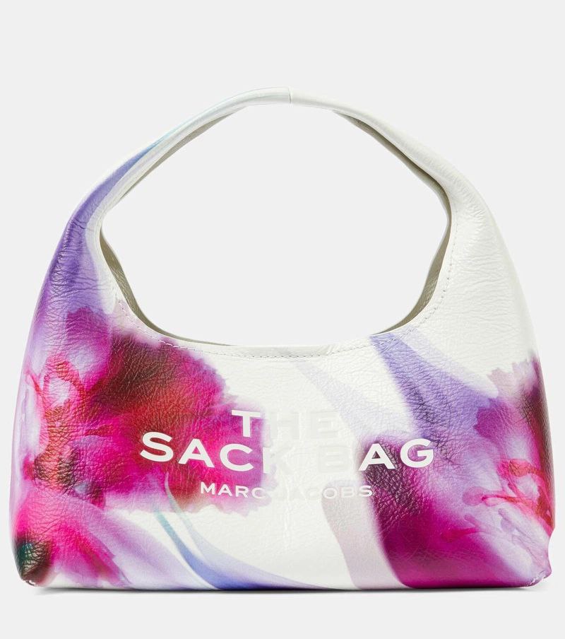 Cuero | The Sack Future Floral Mini leather tote bag