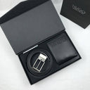 Hugo Boss Leather Wallet Set For Men