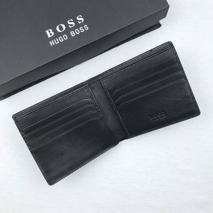 Cuero | Hugo Boss Leather Wallet Set For Men