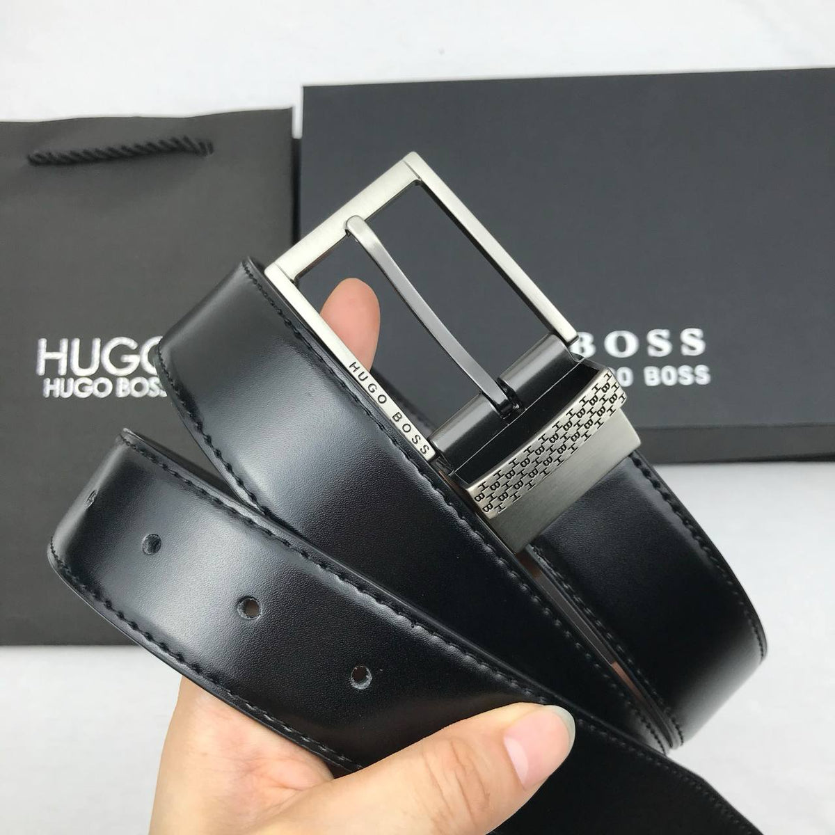 Cuero | Hugo Boss Leather Wallet Set For Men