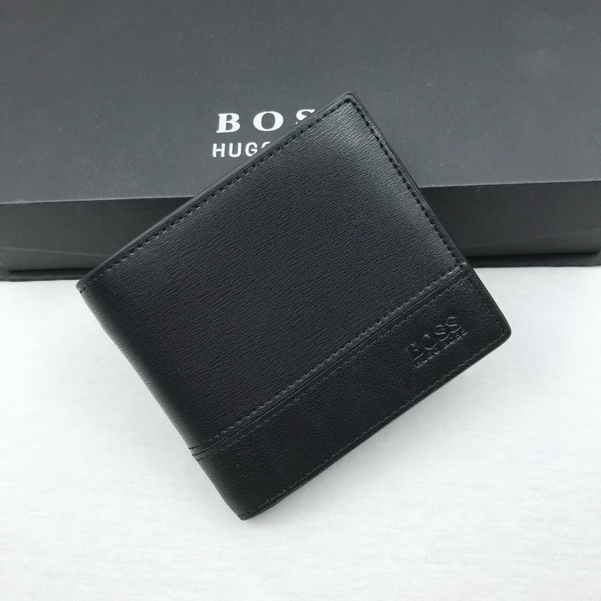 Cuero | Hugo Boss Leather Wallet Set For Men