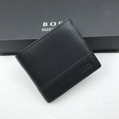 Cuero | Hugo Boss Leather Wallet Set For Men