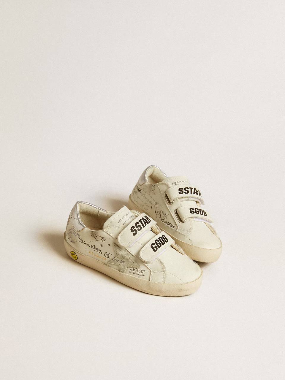 Cuero | Old School Junior with suede star and metallic leather heel tab