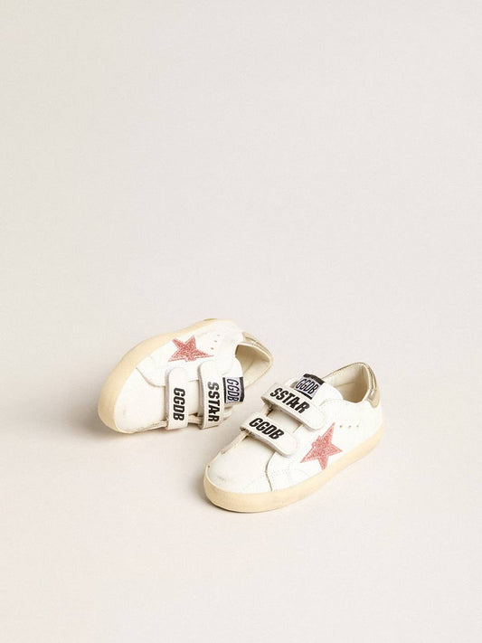 Cuero | Young Old School in leather with metallic peach leather star