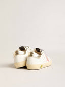 Young Old School in leather with metallic peach leather star
