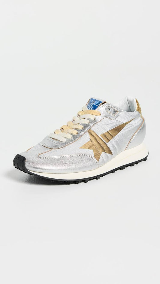Cuero | Women’s Marathon with silver ripstop nylon upper and gold star