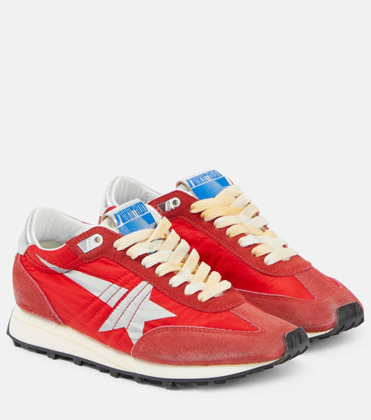 Cuero | Women’s Marathon with red nylon upper and silver star