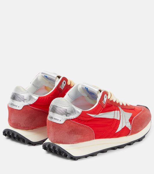 Cuero | Women’s Marathon with red nylon upper and silver star