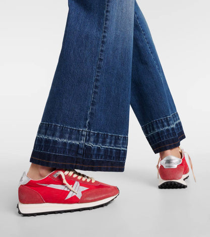 Cuero | Women’s Marathon with red nylon upper and silver star