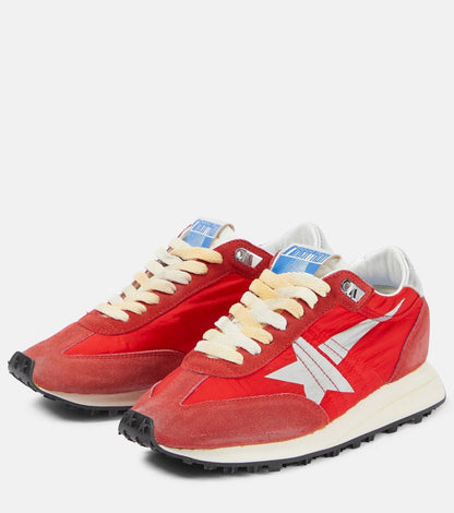 Cuero | Women’s Marathon with red nylon upper and silver star