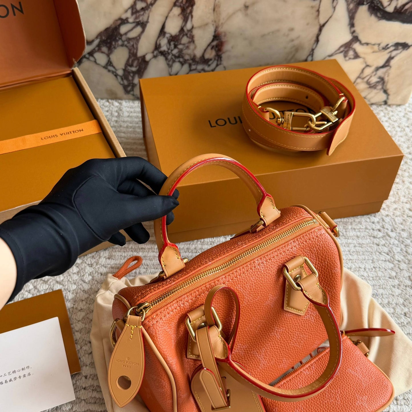 Cuero | Mini Boston Bag Set