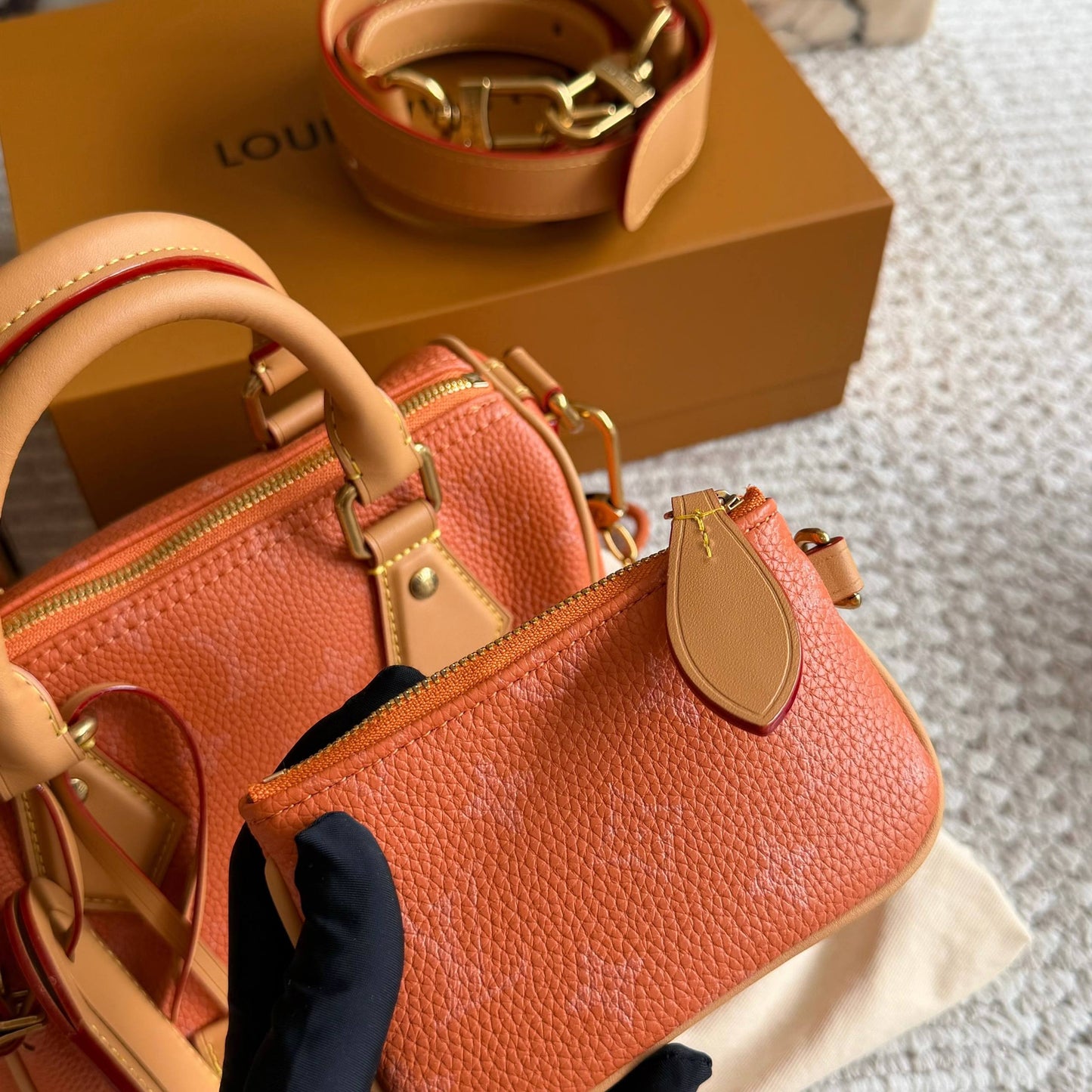 Cuero | Mini Boston Bag Set