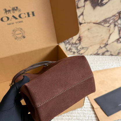 Cuero | Suede Wrap Crossbody Bag