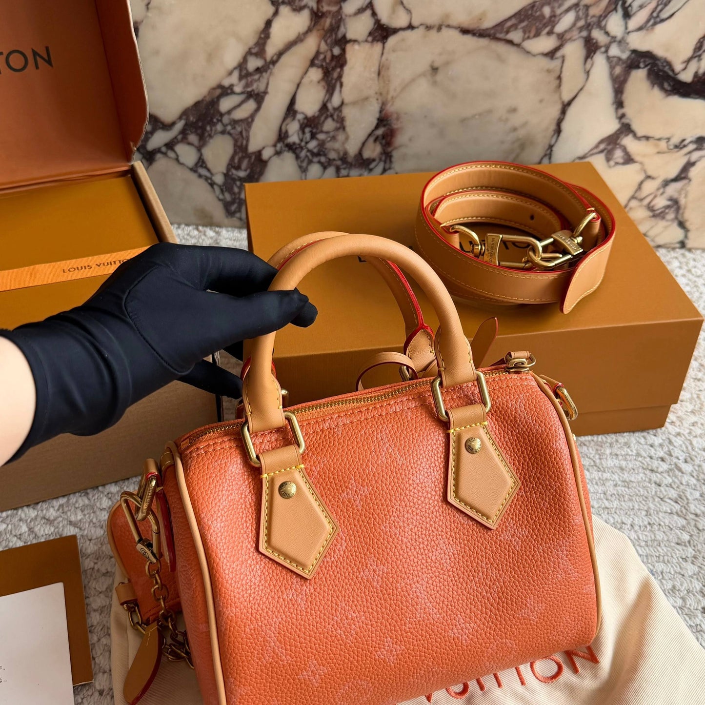 Cuero | Mini Boston Bag Set