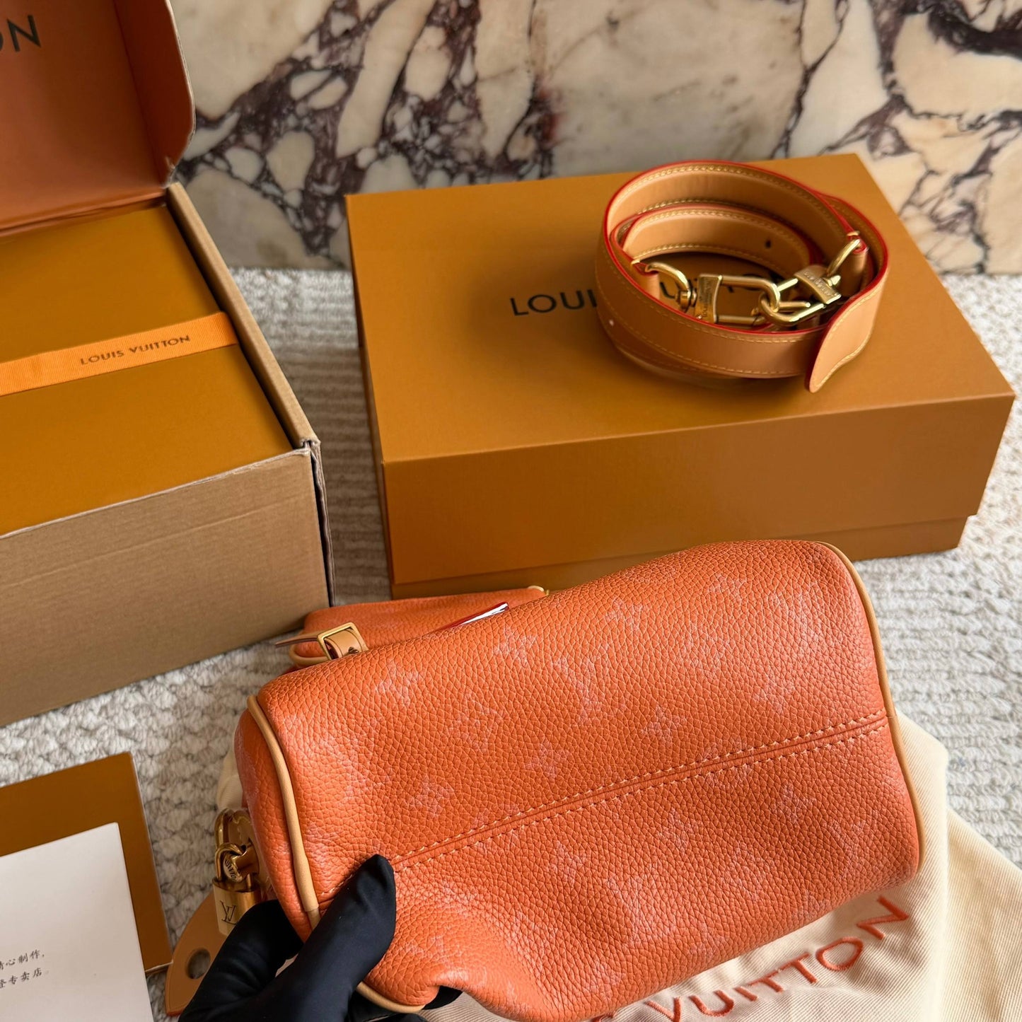 Cuero | Mini Boston Bag Set