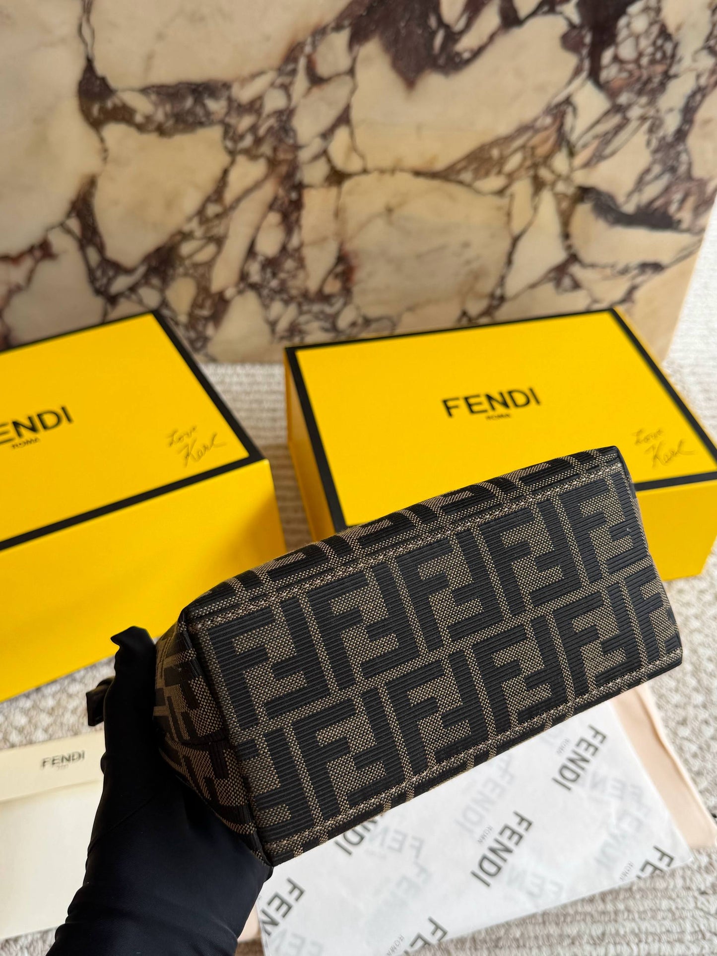 Cuero | Monogram Shoulder Bag