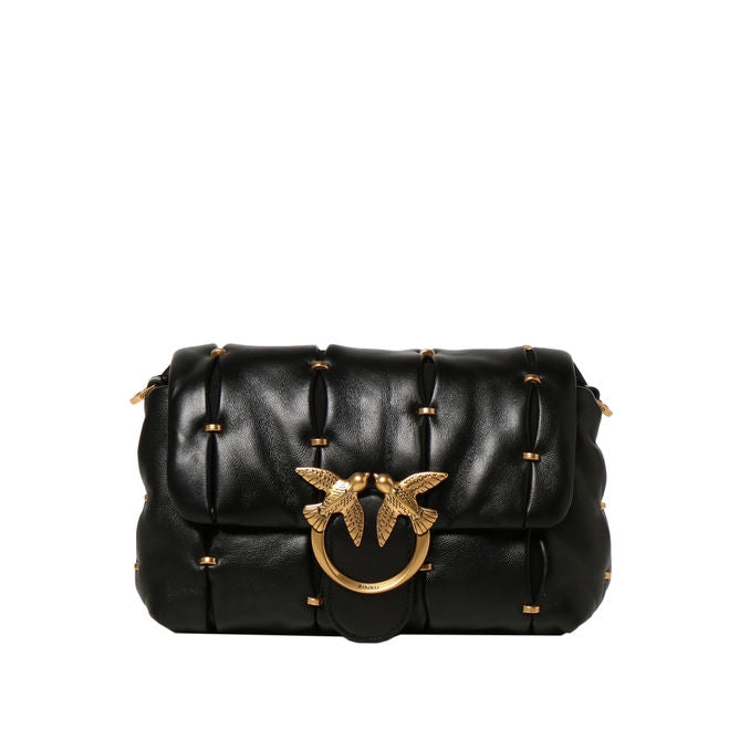 Cuero | Love Mini Puff Bag Black