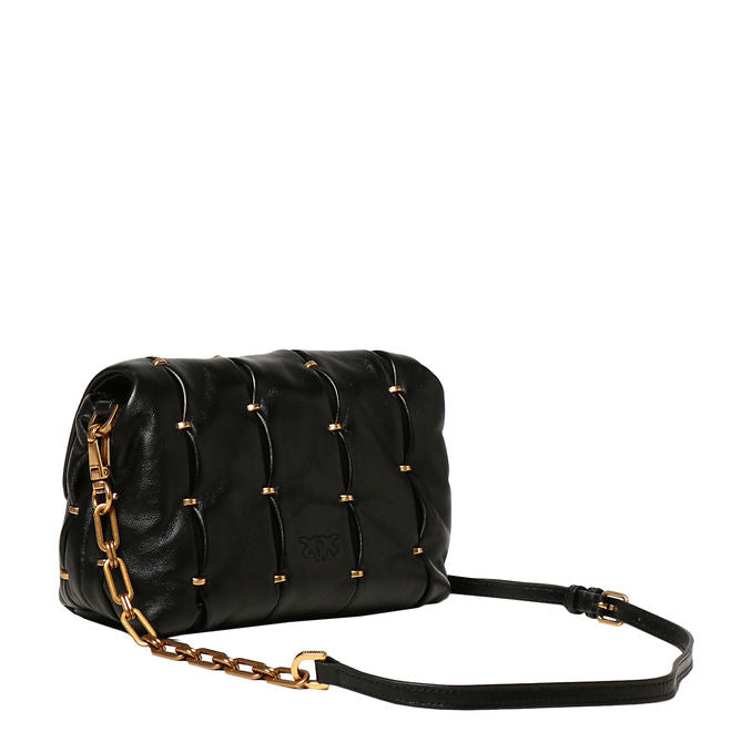 Cuero | Love Mini Puff Bag Black
