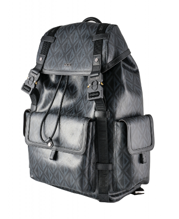 Cuero | Homme CD Diamond Hit The Road Backpack Rucksack Black