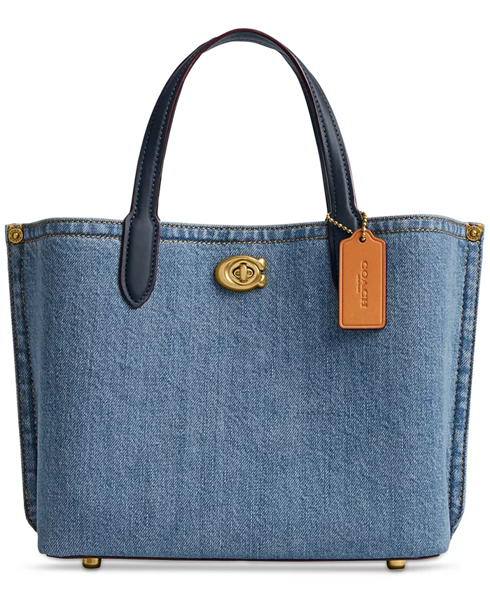 Cuero | Willow 24 Denim Tote Bag