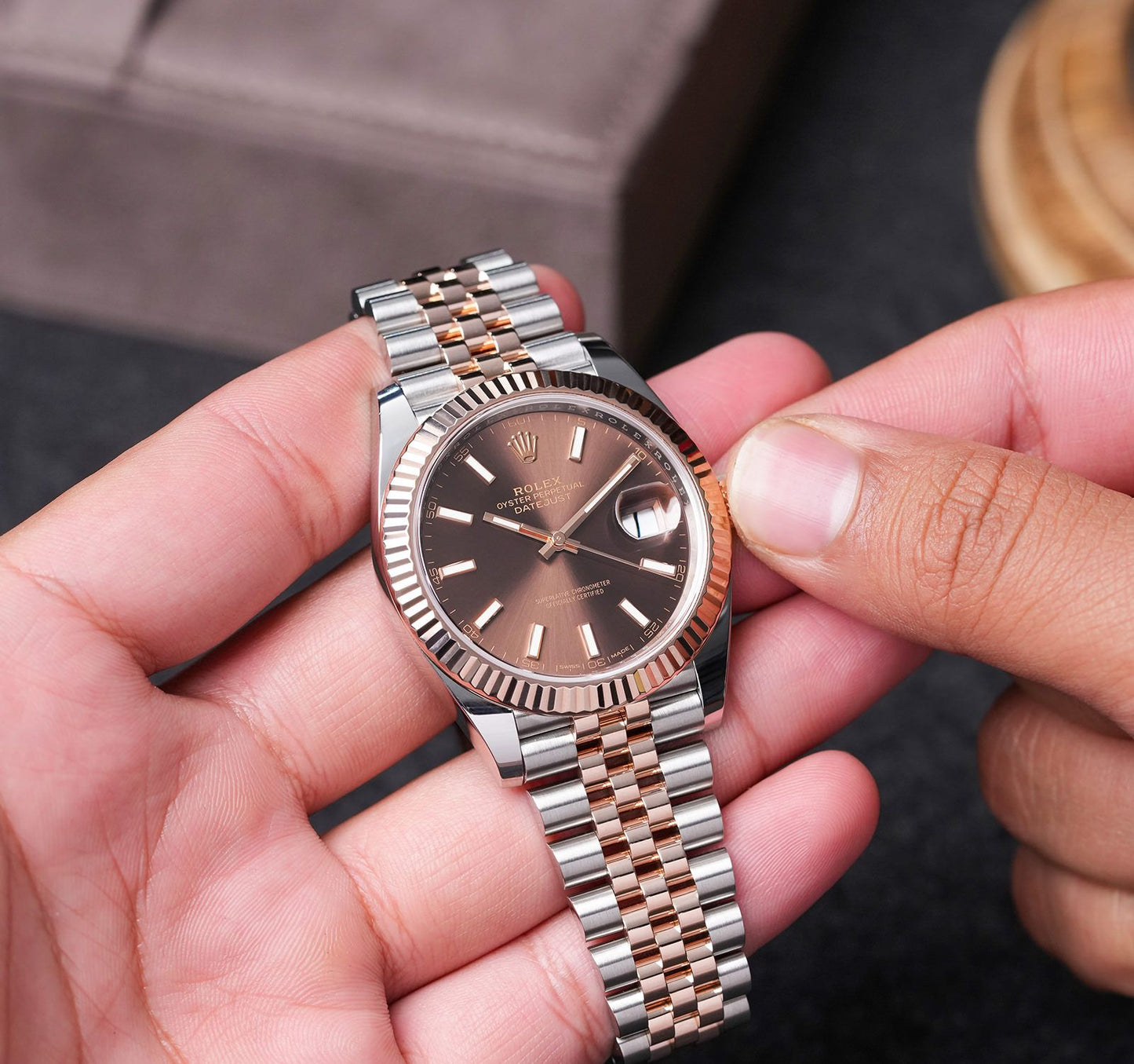 Cuero | Datejust Model No: 126331