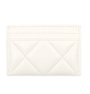 Quilted Leather 19 Card Holder