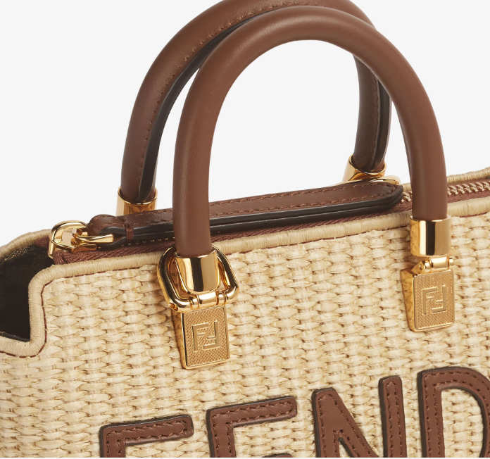 Cuero | By The Way Mini Beige cotton fibre mini-bag