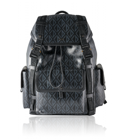 Cuero | Homme CD Diamond Hit The Road Backpack Rucksack Black